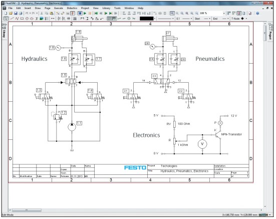 software for hydraulic circuit design