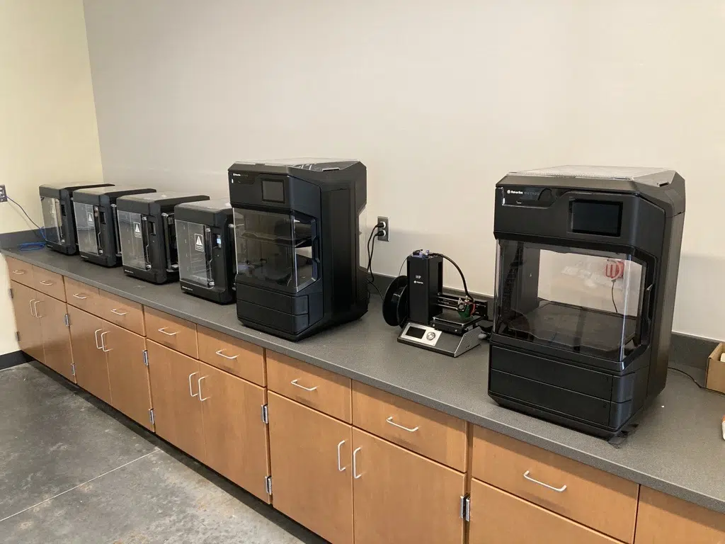 MakerBot 3D Printers at Middleboro High School