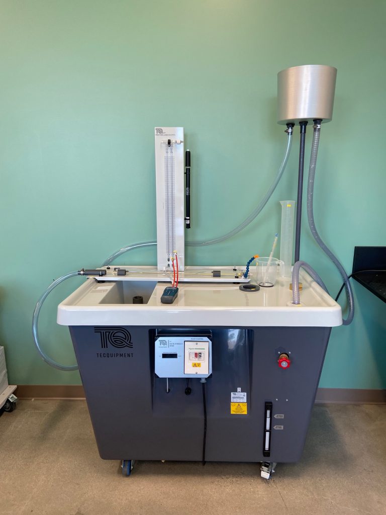 TQ Digital Hydraulic Bench at Endicott College