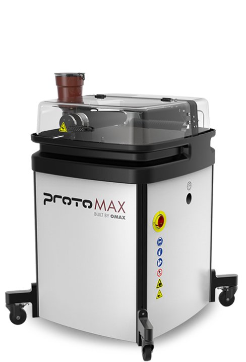 ProtoMAX Waterjet Cutter side view