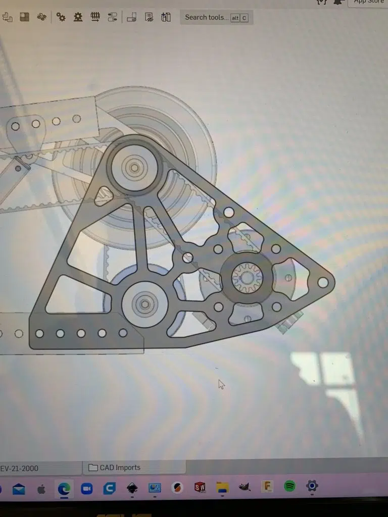 robotics parts CAD design
